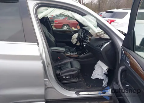 2019 BMW X3 xDrive30I z USA, uszkodzony, nr VIN 5UXTR9C57KLP92274